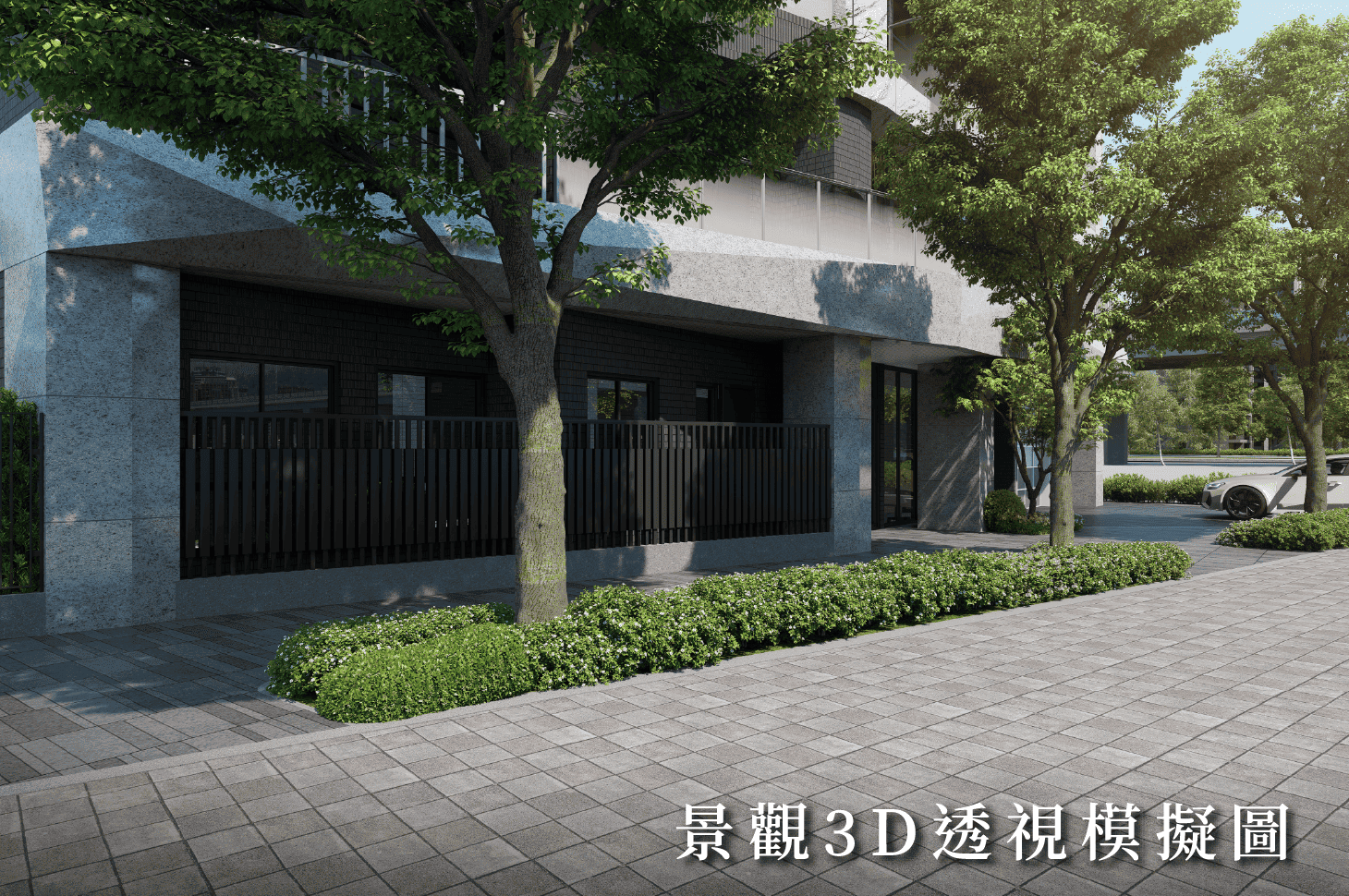 景觀3D透視模擬圖3